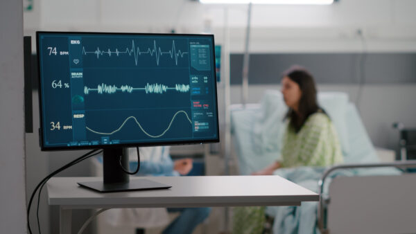 monitor que auxilia na telessaúde