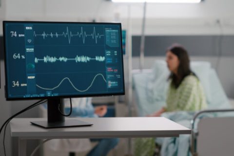 monitor que auxilia na telessaúde
